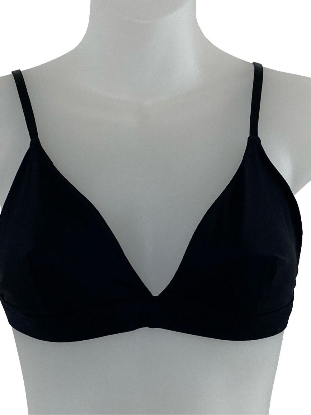 Talula Aritzia Black Triangle Bralette Bra - Medium
